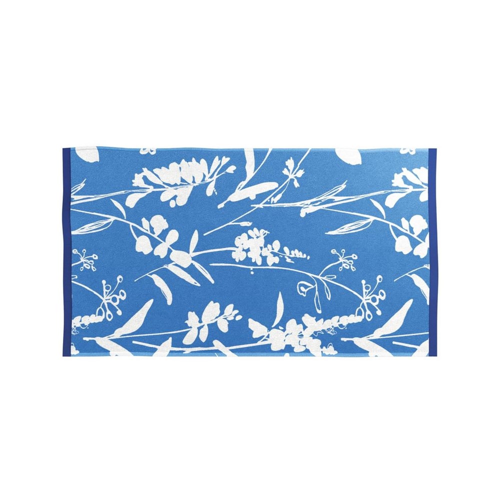 Budding Brights Willow Towels by Helena Springfield in Blue